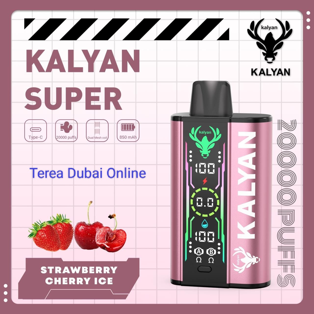 Great Offer! Kalyan Super 20000 Puffs 5p Combo Disposable Vape