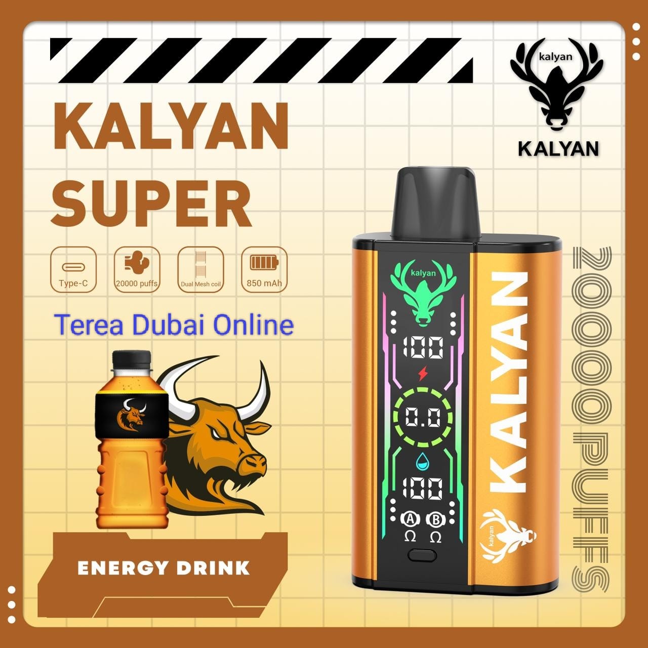 Great Offer! Kalyan Super 20000 Puffs 5p Combo Disposable Vape