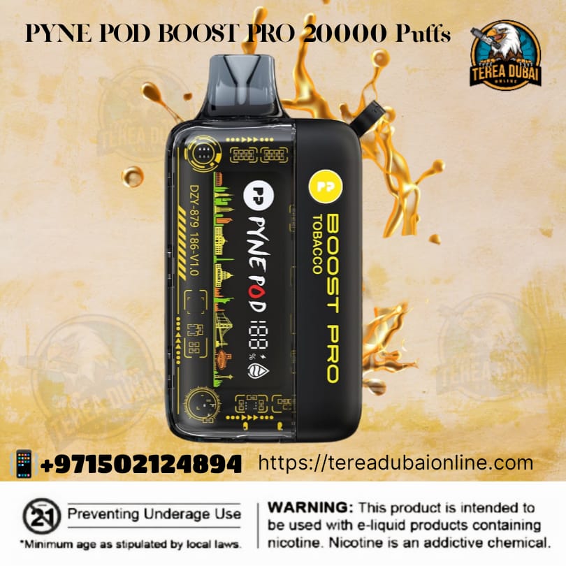 Pyne Pod Boost Pro 20000 Puffs Disposable Vape in Dubai