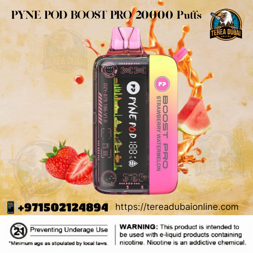Pyne Pod Boost Pro 20000 Puffs Disposable Vape in Dubai