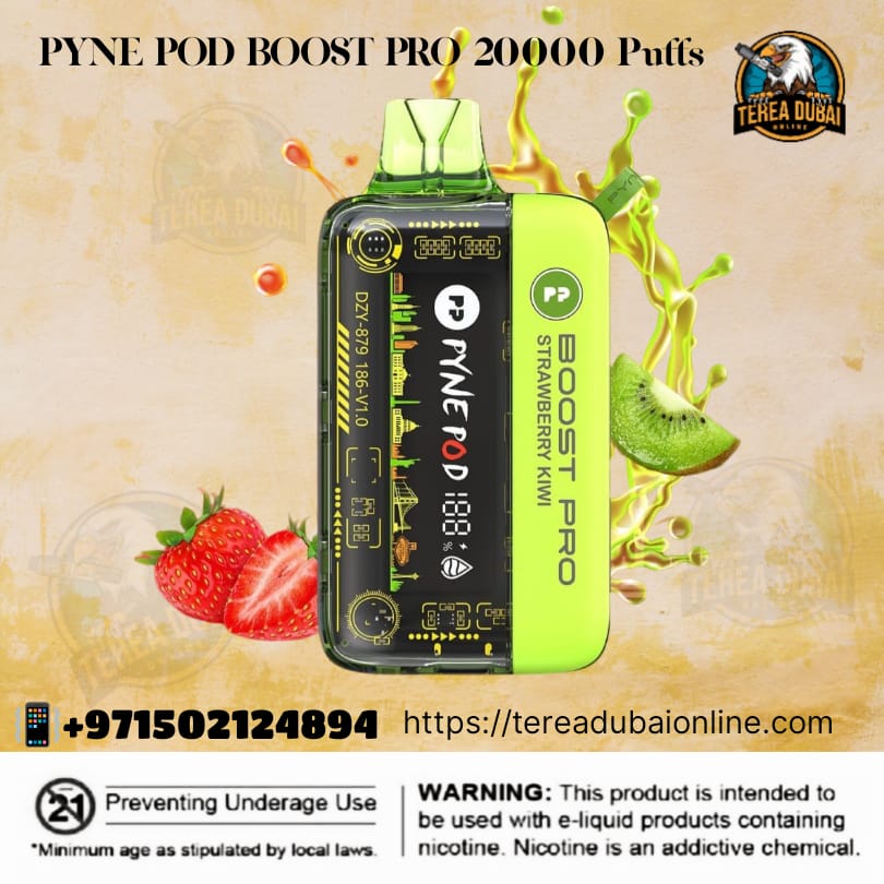 Pyne Pod Boost Pro 20000 Puffs Disposable Vape in Dubai