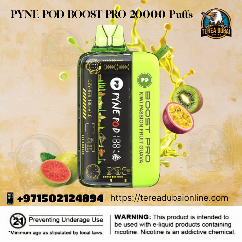 Pyne Pod Boost Pro 20000 Puffs Disposable Vape in Dubai