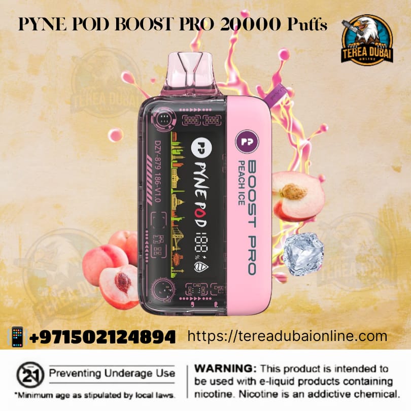 Pyne Pod Boost Pro 20000 Puffs Disposable Vape in Dubai