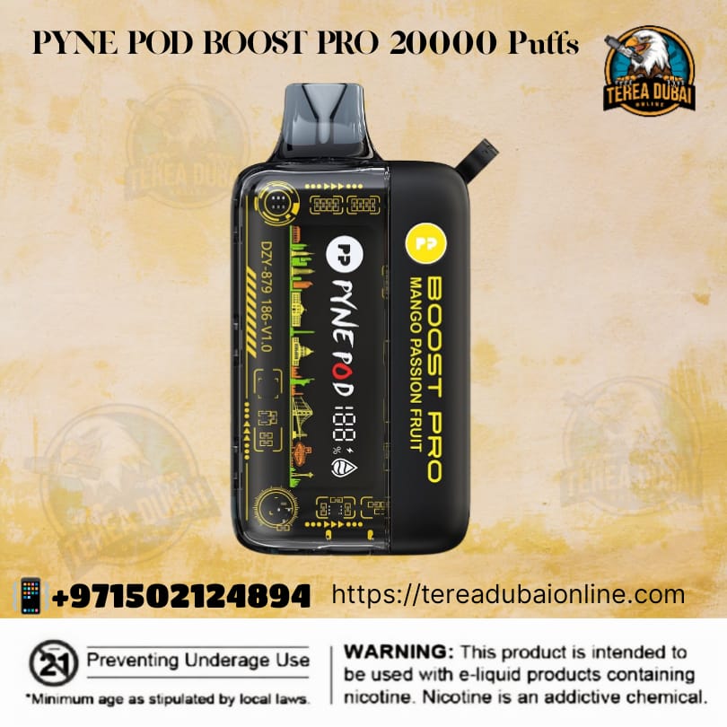 Pyne Pod Boost Pro 20000 Puffs Disposable Vape in Dubai
