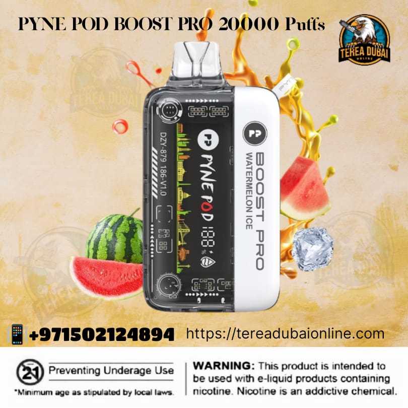 Pyne Pod Boost Pro 20000 Puffs Disposable Vape in Dubai