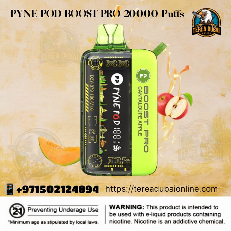 Pyne Pod Boost Pro 20000 Puffs Disposable Vape in Dubai