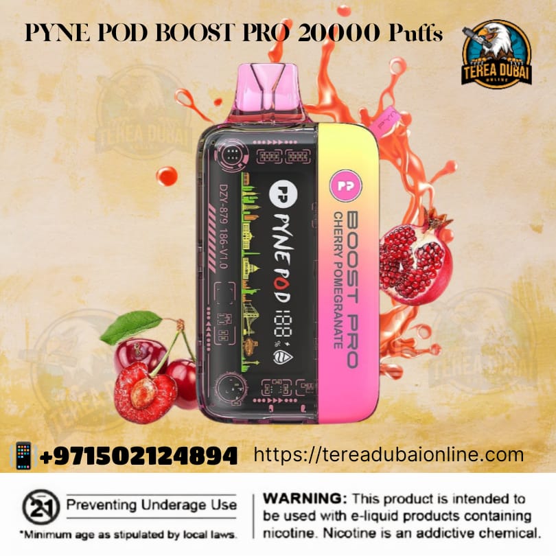 Pyne Pod Boost Pro 20000 Puffs Disposable Vape in Dubai