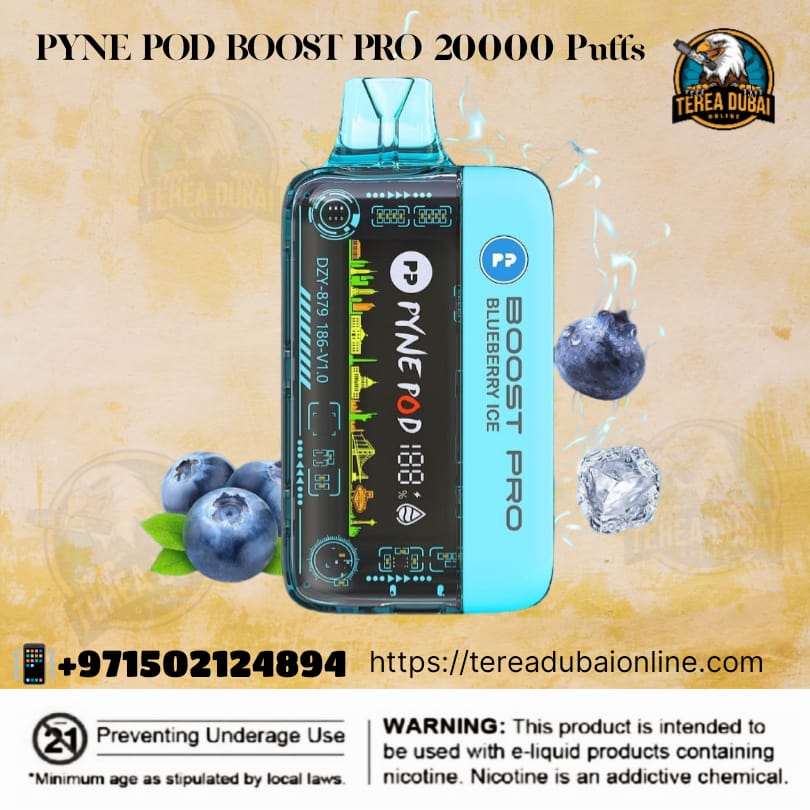 Pyne Pod Boost Pro 20000 Puffs Disposable Vape in Dubai