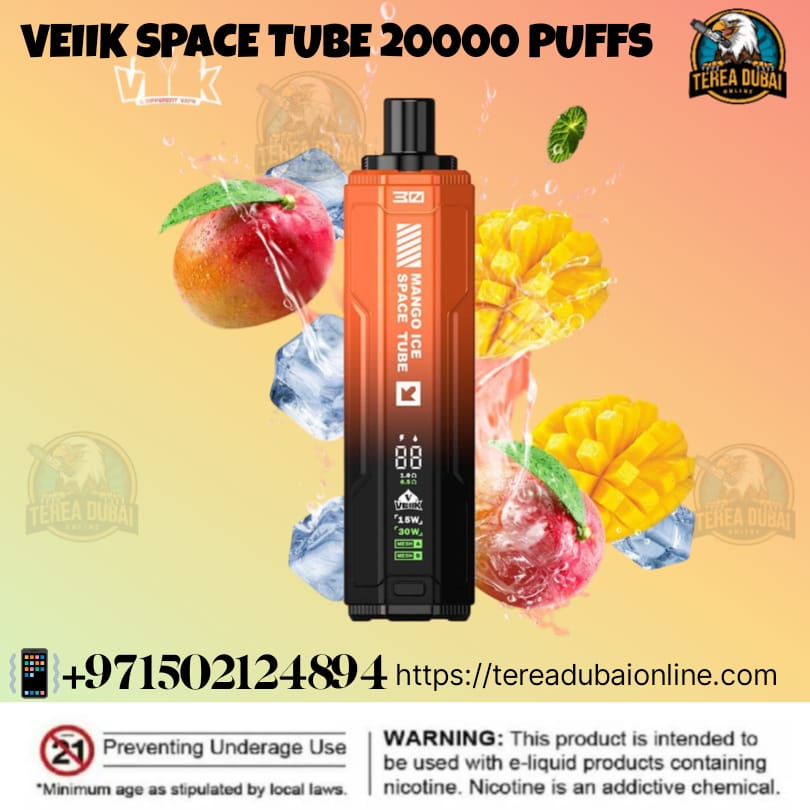 VEIIK Space Tube 20000 Puffs Disposable Vape In UAE