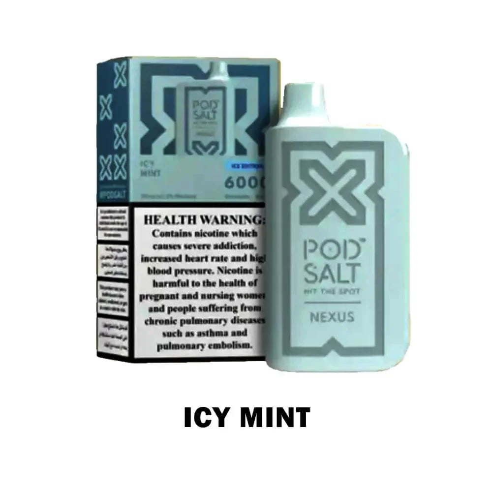 POD SALT NEXUS 6000 Puffs Disposable Vape – Top Flavors in Dubai