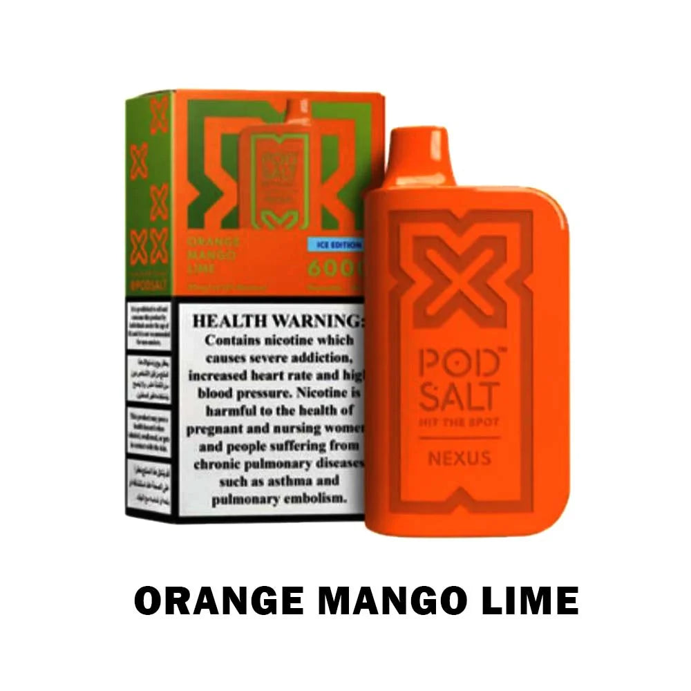 POD SALT NEXUS 6000 Puffs Disposable Vape – Top Flavors in Dubai