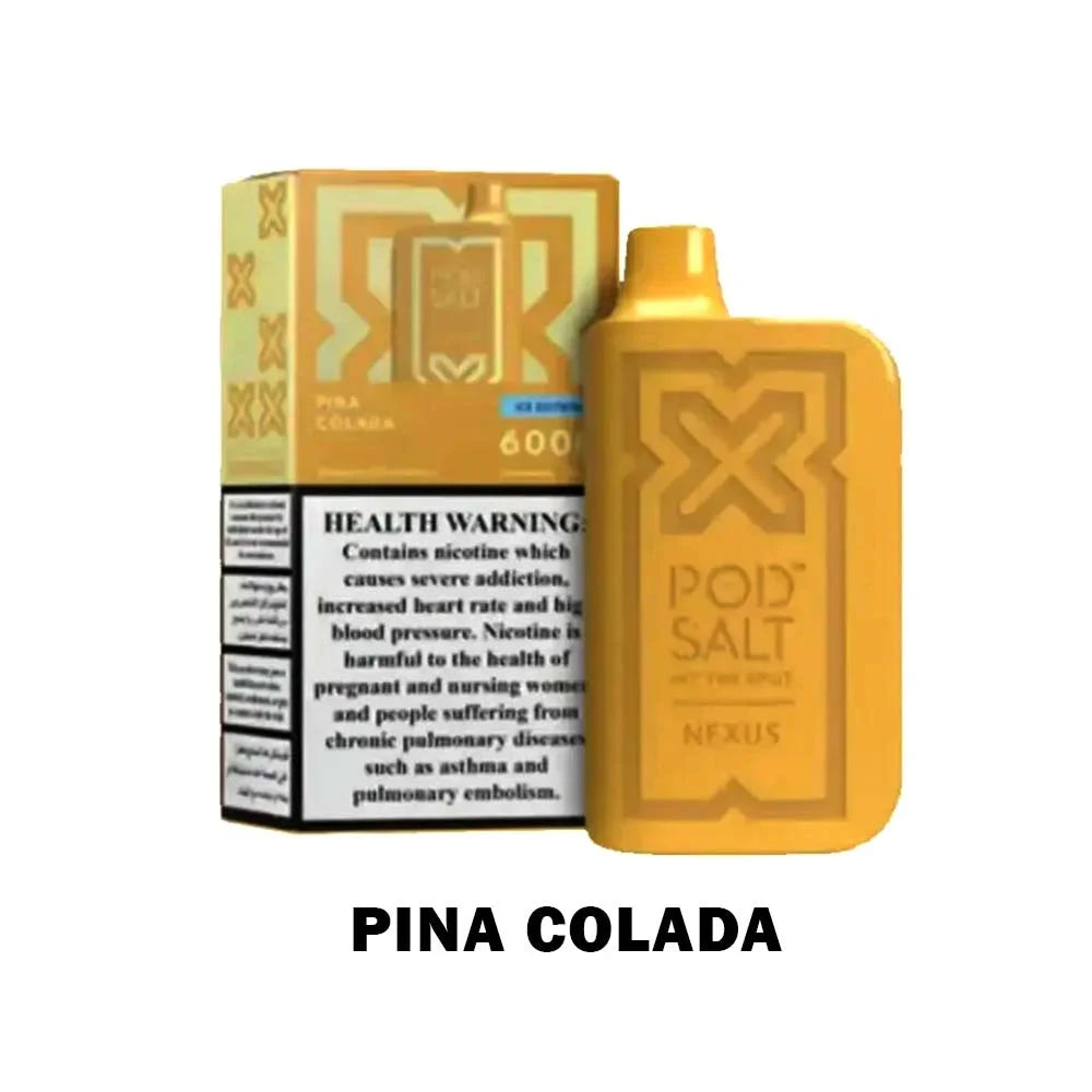 POD SALT NEXUS 6000 Puffs Disposable Vape – Top Flavors in Dubai
