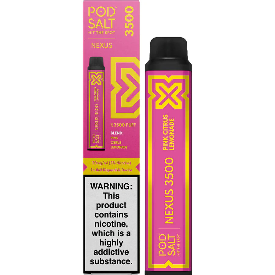 Pod Salt Nexus 3500 Puffs Disposable Vape Device