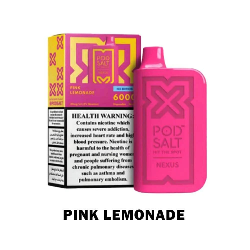 POD SALT NEXUS 6000 Puffs Disposable Vape – Top Flavors in Dubai