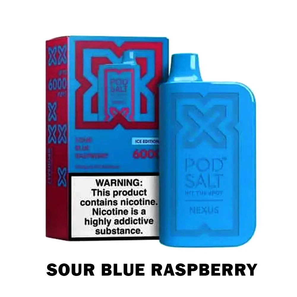 POD SALT NEXUS 6000 Puffs Disposable Vape – Top Flavors in Dubai