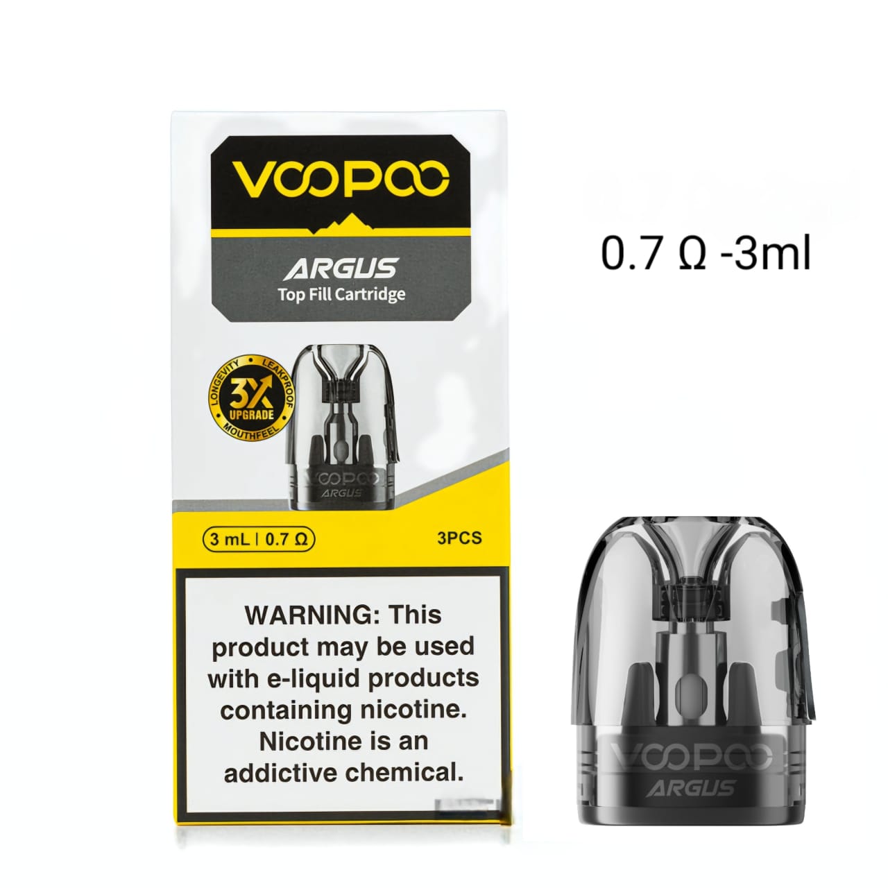 Voopoo Argus Top Fill Replacement Pods (3ml) In Dubai, UAE