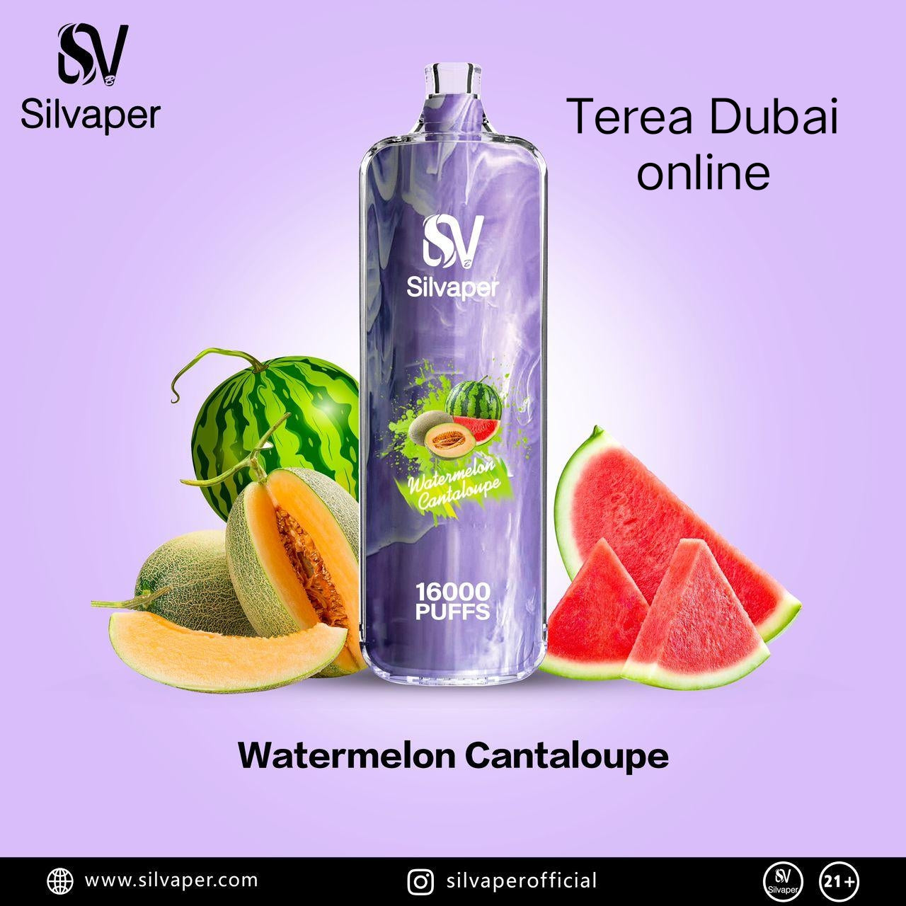 Best Offer Silvaper DTL Shisha 16000 Puffs 5p Combo Rechargeable Disposable Vape