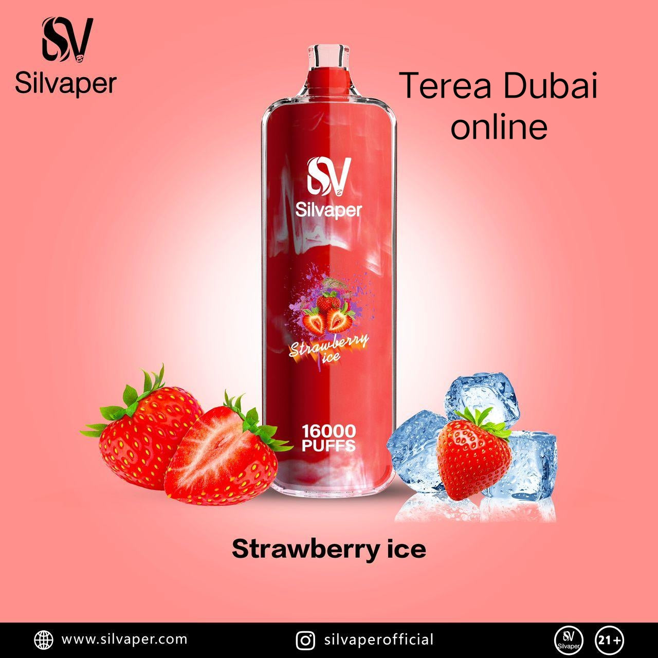 Best Offer Silvaper DTL Shisha 16000 Puffs 5p Combo Rechargeable Disposable Vape