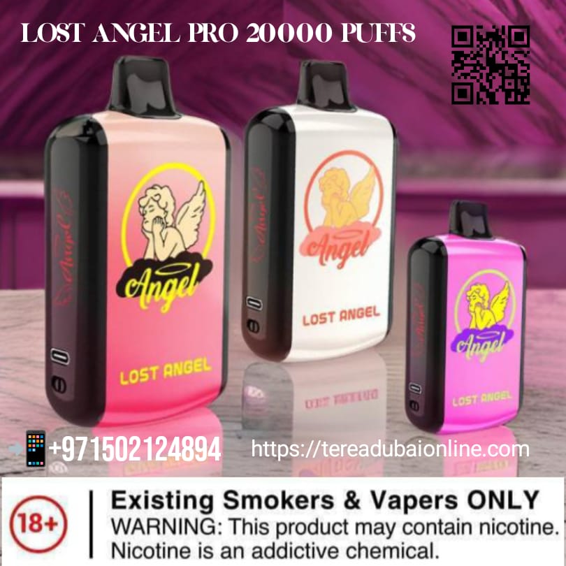 LOST ANGEL Pro Max Disposable Vape 20k Puffs 50MG in UAE