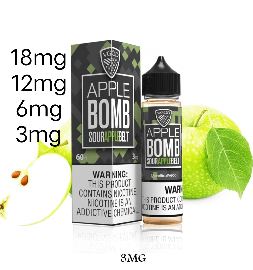 Vgod 60ml E Liquid 3mg,6mg,12mg & 18mg– Vape Juice in Dubai