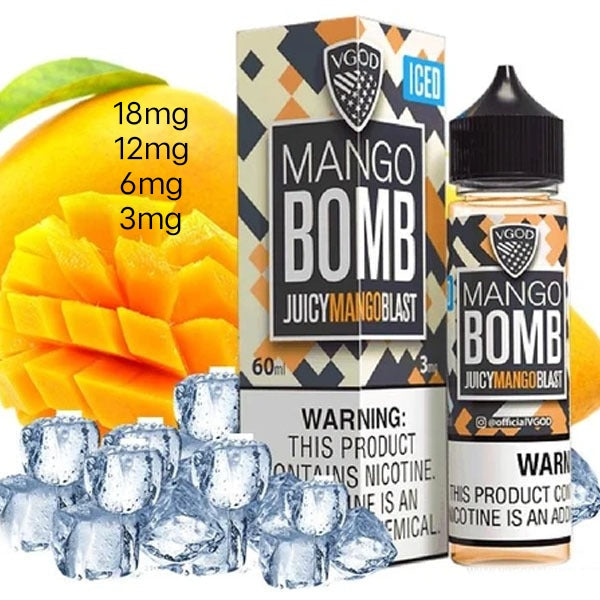 Vgod 60ml E Liquid 3mg,6mg,12mg & 18mg– Vape Juice in Dubai– Terea dubai  online