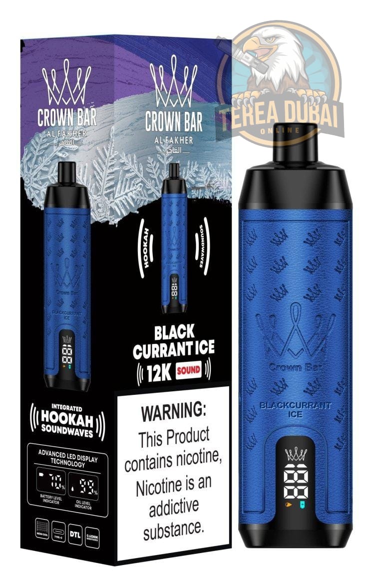 Al Fakher Crown Bar 12000 Puffs Disposable Vape In UAE Terea dubai online Al Fakher Crown Bar 12000 Puffs Disposable Vape In UAE Terea dubai online