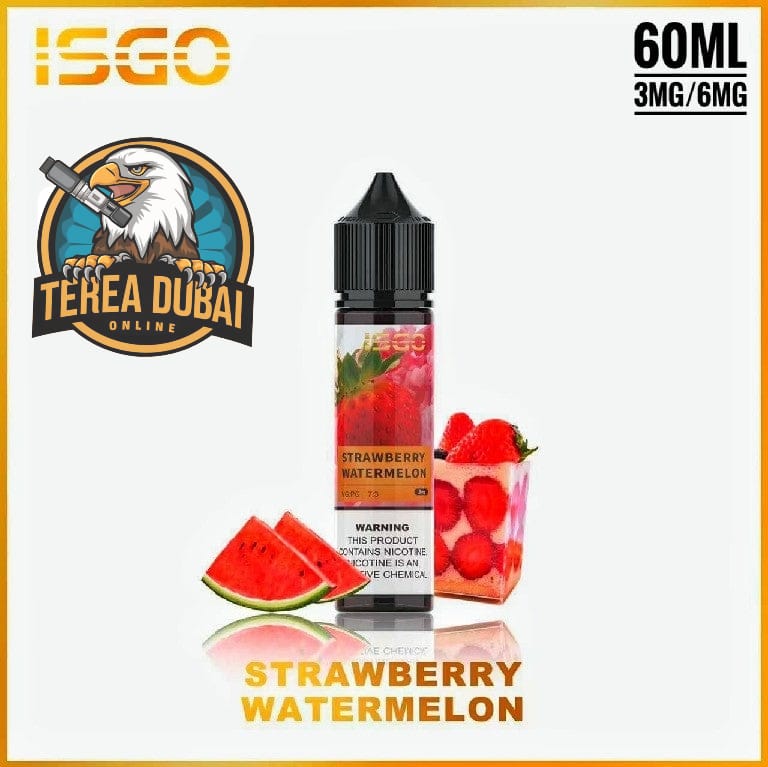 ISGO E Liquid 60ml 3MG/6MG Dubai Premium Vape Juice Terea dubai online ISGO E Liquid 60ml 3MG/6MG Dubai Premium Vape Juice Terea dubai online