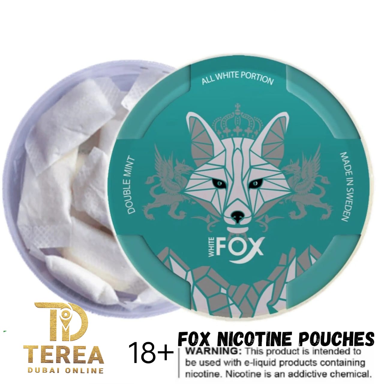 White Fox Nicotine Pouches - Premium Nicotine In Dubai, UAE