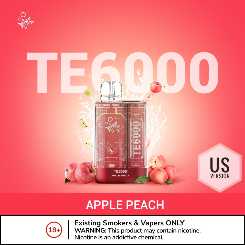 ELF BAR TE6000 Puffs Disposable Vape (US Version) in Dubai