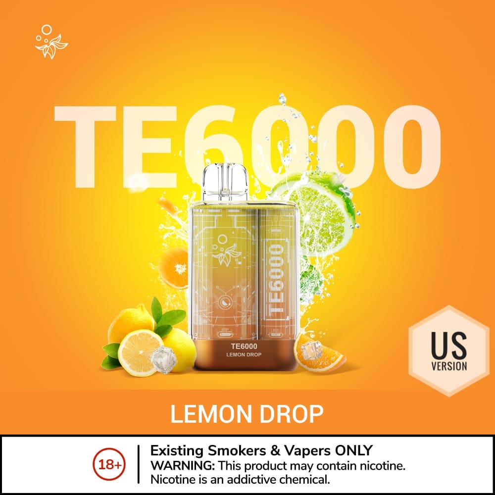 ELF BAR TE6000 Puffs Disposable Vape (US Version) in Dubai