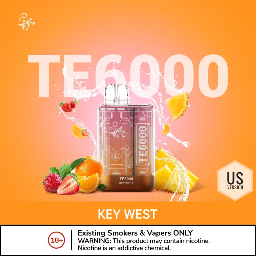 ELF BAR TE6000 Puffs Disposable Vape (US Version) in Dubai