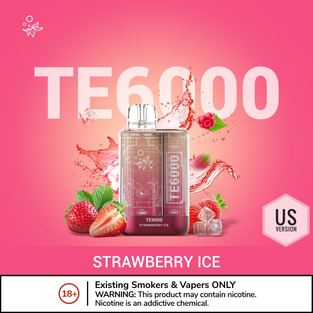 ELF BAR TE6000 Puffs Disposable Vape (US Version) in Dubai