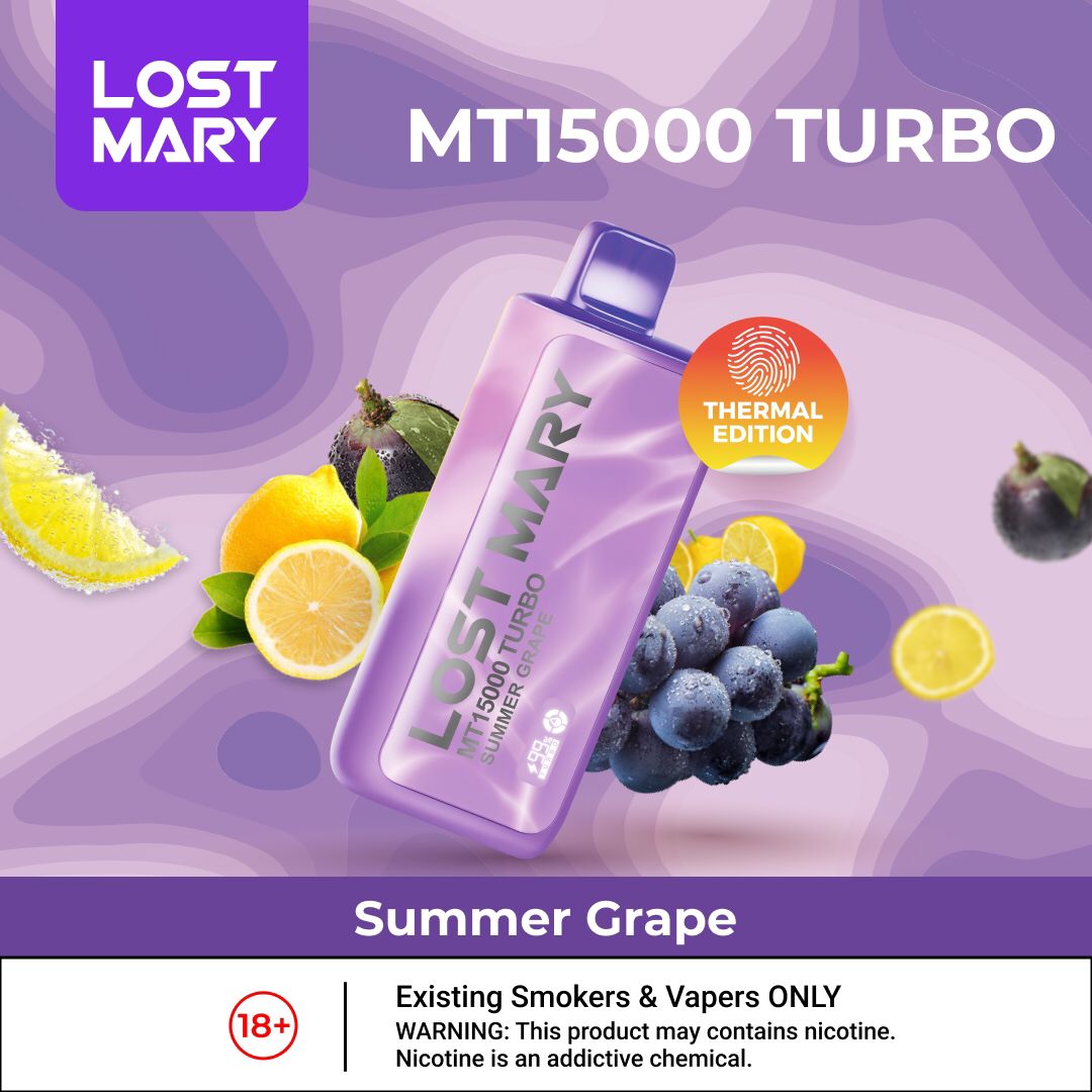 Lost Mary MT15000 Turbo Disposable Vape in Dubai - 15,000 Puffs