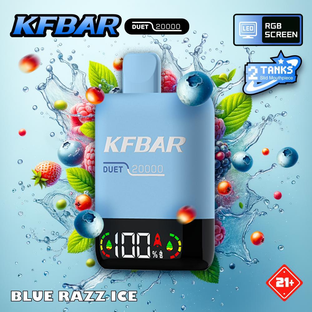 KFBAR Duet 20000 Puffs Disposable Vape 20ml in UAE