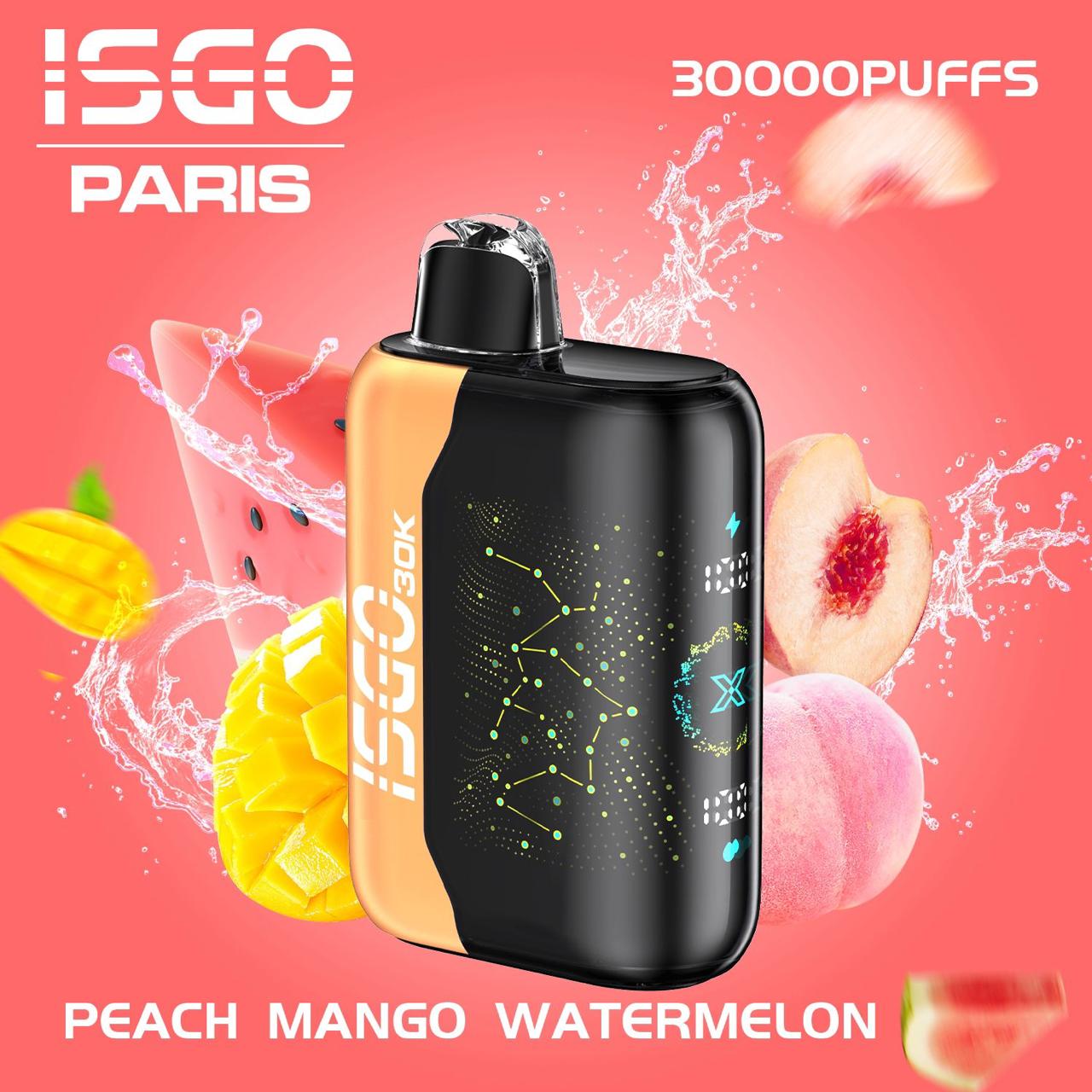 ISGO Paris X 30000 Puffs Disposable Vape in Dubai - Order Now! Terea dubai  online