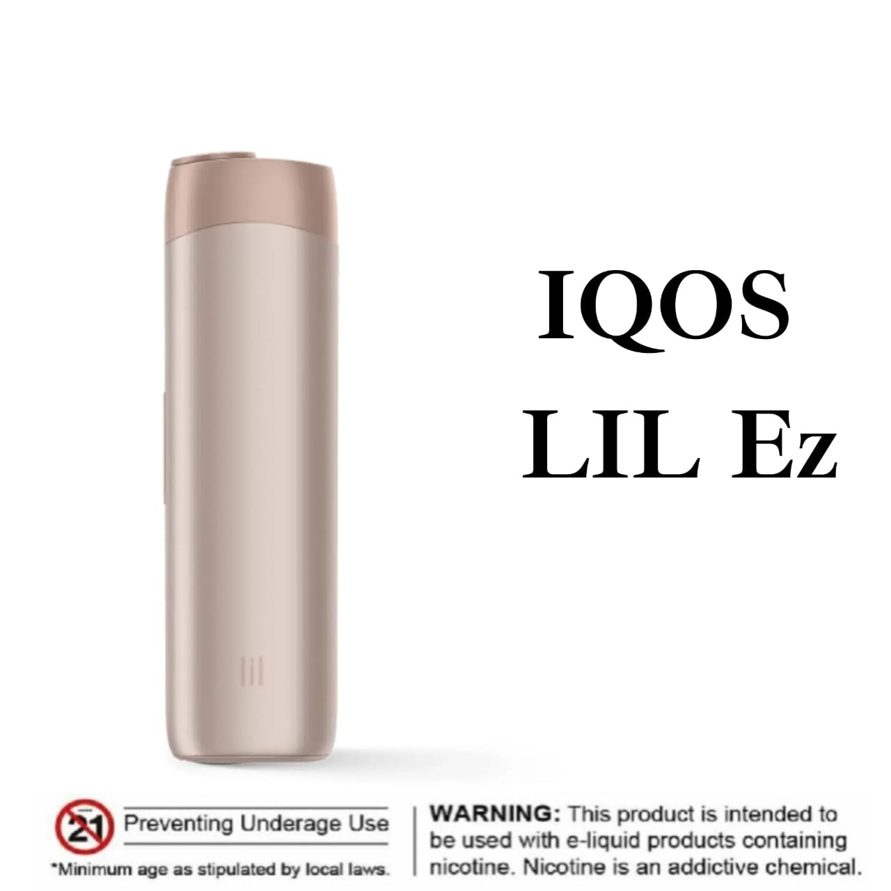 IQOS Lil Solid EZ HNB Device – Affordable & Portable | Dubai, UAE