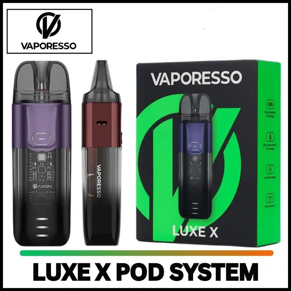 Vaporesso Luxe X Pod Kit 1500mAh 40W Pod System UAE Terea dubai online Vaporesso Luxe X Pod Kit 1500mAh 40W Pod System UAE Terea dubai online