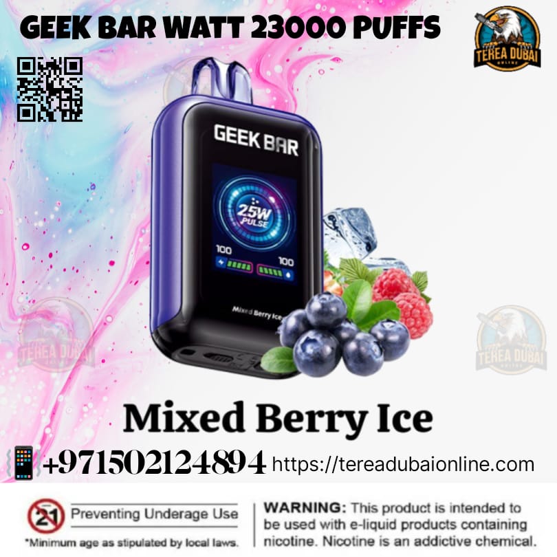 GEEK BAR Watt 23000 Puffs Disposable Vape in Dubai