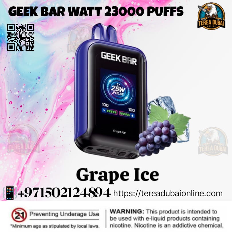 GEEK BAR Watt 23000 Puffs Disposable Vape in Dubai