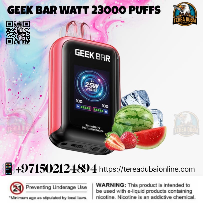 GEEK BAR Watt 23000 Puffs Disposable Vape in Dubai