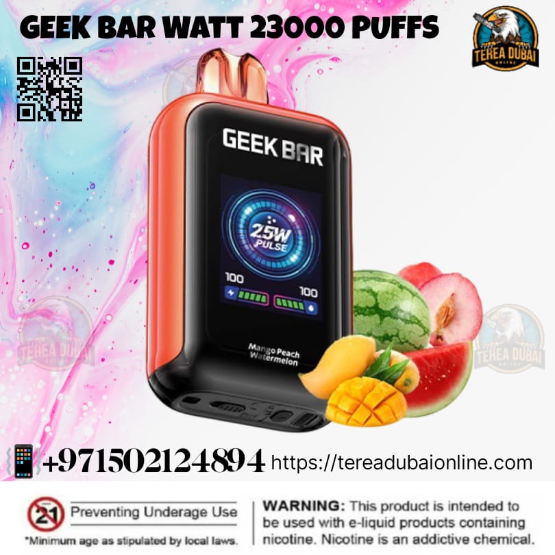 GEEK BAR Watt 23000 Puffs Disposable Vape in Dubai