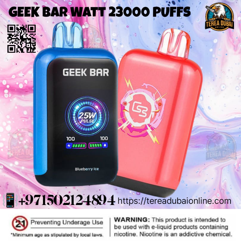 GEEK BAR Watt 23000 Puffs Disposable Vape in Dubai