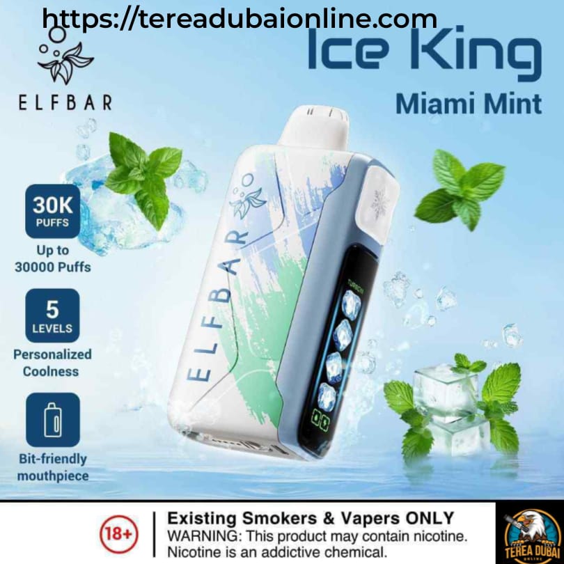 ELF BAR Ice King 30000 Puffs Disposable Vape in UAE, Dubai