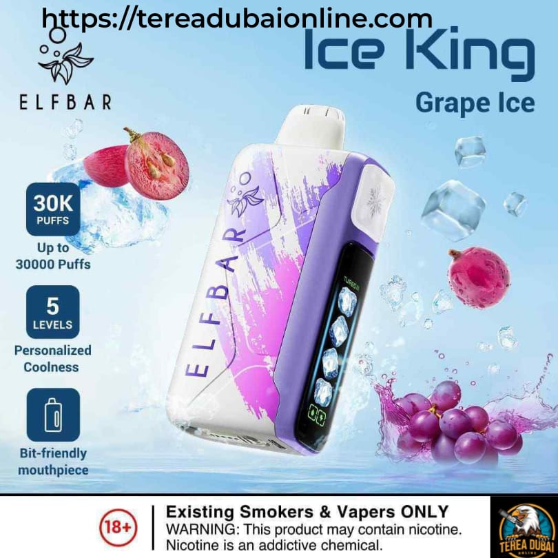 ELF BAR Ice King 30000 Puffs Disposable Vape in UAE, Dubai