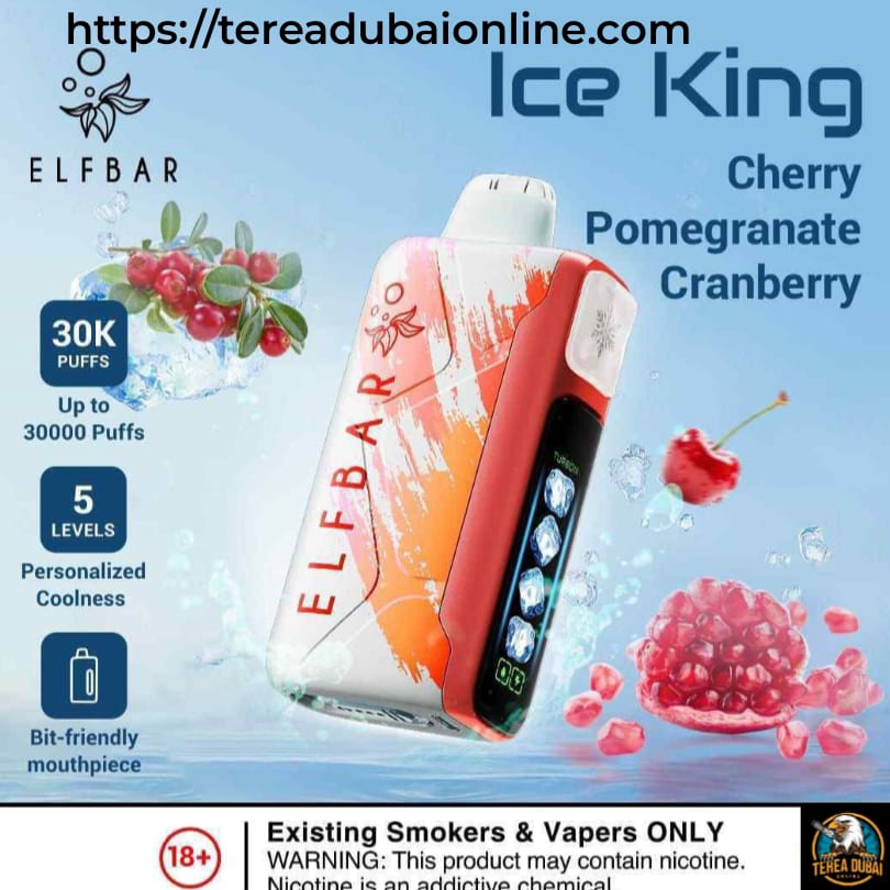 ELF BAR Ice King 30000 Puffs Disposable Vape in UAE, Dubai