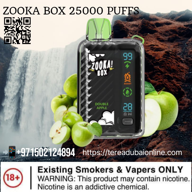 ZOOKA BOX - 25000 Puffs Disposable Vape in Dubai UAE