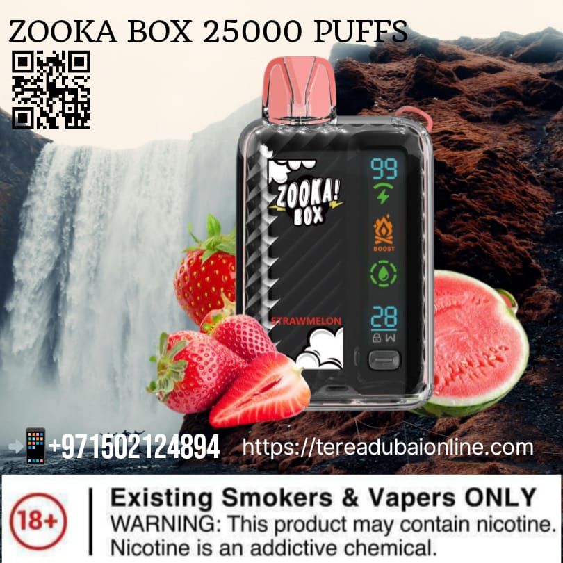 ZOOKA BOX - 25000 Puffs Disposable Vape in Dubai UAE