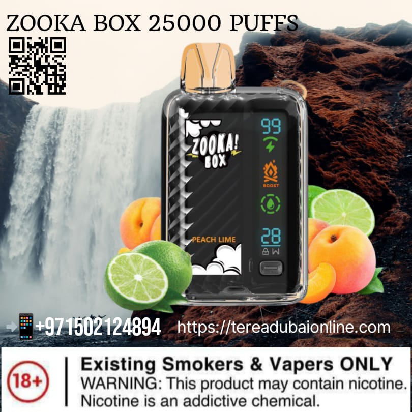 ZOOKA BOX - 25000 Puffs Disposable Vape in Dubai UAE