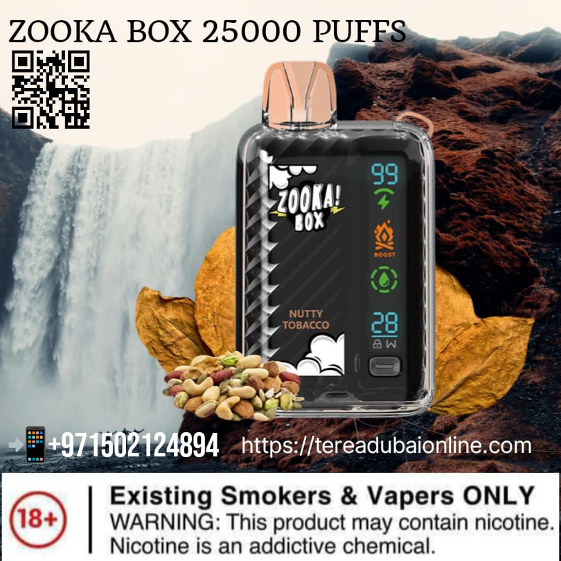 ZOOKA BOX - 25000 Puffs Disposable Vape in Dubai UAE