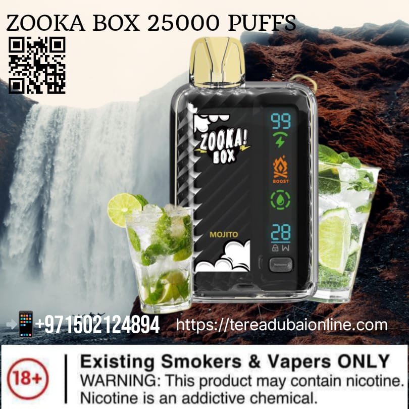 ZOOKA BOX - 25000 Puffs Disposable Vape in Dubai UAE